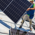Residential solar panels 