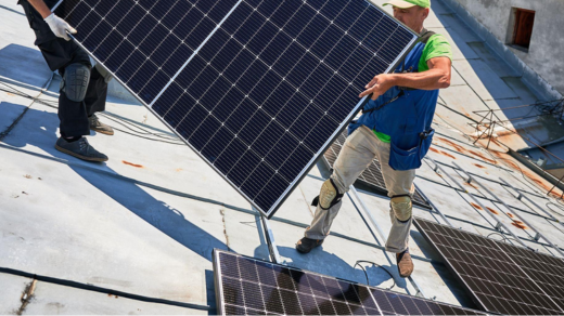 Residential solar panels 