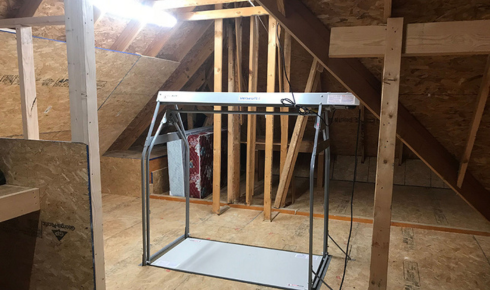 attic lift system