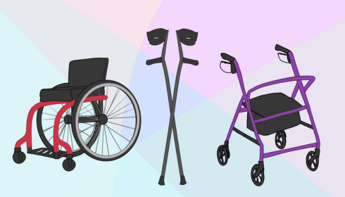 wheelchair with commode