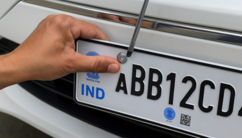 book my hsrp no plate